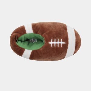 Carter’s NWOT Boys Football Slippers - Brown / Size Med (7-8)